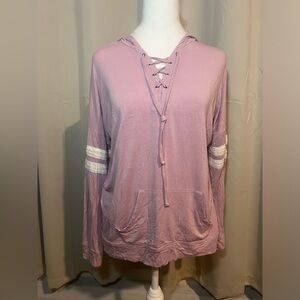 Pink Republic Long Sleeve Jersey With Tie Neck